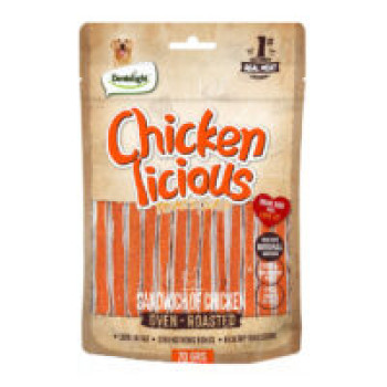 تشویقی سگ دنتالایت ساندویچی طعم مرغ کبابی 70 گرم